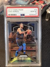 2019 Panini Prizm LUKA DONCIC #75 PSA 10 GEM MINT  picture