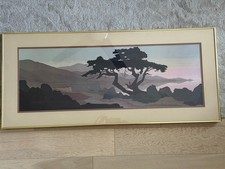 Vintage Jerry Schurr Framed Print title “Point Lobos” picture