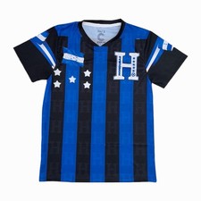 Honduras Rayada blue/black soccer jersey unisex picture