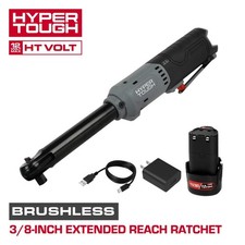 Hyper Tough 12V Brushless 3/8 Cordless Ratchet Wrench with 1.5Ah Battery New picture
