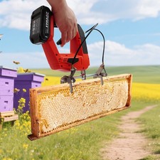 20V Cordless Electric Bee Remover Frame Shaker Handheld 2×2000mAh picture