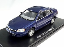 2012 Chevrolet Impala Sedan Dark Blue Unmarked 1/43 First Response Replicas picture