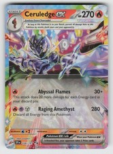 Ceruledge ex 036/191 Double Rare Surging Sparks Near Mint picture