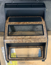 NOS 1980-1986 Ford Truck Bronco Center Dash Radio / Heater XL Wood Bezel Trim picture