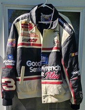 Vintage Jeff Hamilton Dale Earnhardt Sr XL Leather Jacket picture