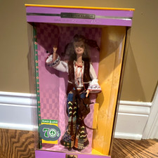 Barbie Collector Edition Peace & Love 70's Fashion Doll 12 in in Box picture