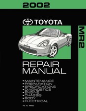 2002 Toyota MR-2 Factory Shop Service Manual picture