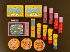 NEW NYX The Simpsons 15-Piece Lot, Juicy Blush & Matte Lip Balm, Sponges, Etc picture