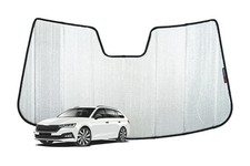 Genuine SNAPSHADES Front Windscreen Sun Shade for Skoda Octavia Wagon/Liftbac... picture