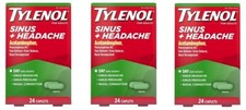Tylenol Sinus/Headache Day Caplets 24ct (3 Pack) picture