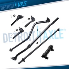 7pc Front Adjustment Sleeve Track Bar Tie Rods for 1991-2000 2001 Jeep Cherokee picture