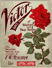 The Victor Dance Folio of Waltzes and Two-Steps, 1905, Antique Song Book picture