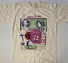 VTG THE SEX PISTOLS No Future Shirt Short Sleeve White Unisex S-5XL picture