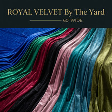 Royal Velvet Fabric 60