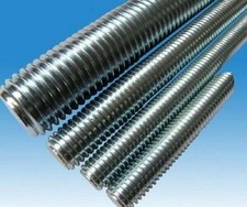 M6-1.00 X 1M Metric Full Threaded Rod Zinc plated material 50 Sticks . picture