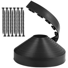 Landscape No Dig Lawn Garden Edging 150-200 Ft Flexible Durable Border Paver picture