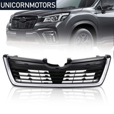 For 2019-2021 Subaru Forester Front Lower Black Grille w/Chrome Tirm 91121SJ130 picture