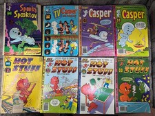 HOT STUFF/ CASPER and TV Casper and Company Lot of 8 HARVEY COMICS picture