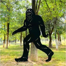 Bigfoot Metal Yard Decor 7.4ft Life Size Sasquatch Outdoor Statue for Garden picture