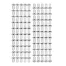 100 Pack 10 - 24 Aluminum Sliver Rivet Nut Rivnut Insert Nutsert SAE New picture