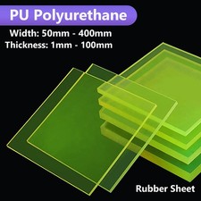 Share PU Polyurethane Rubber Sheet Block Plastic Shock Dampening Pad DIY 1-100mm picture