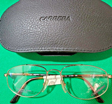 NEW Vintage Carrera CA7003 55-16 Gold SS Titanium Men ITALY  SALE picture