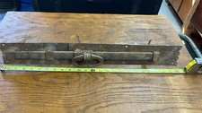 Italian medieval sliding iron door latch picture