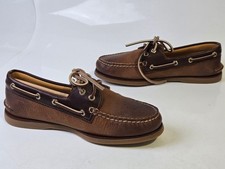 Sperry Authentic Original 2-Eye Boat Men's Leather Shoes Size 7.5 picture