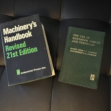 MACHINERY'S HANDBOOK 21st Edition Industrial Press Inc 1st Printing 1979 2 BOOKS picture