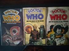 Michael Wisher autographed Doctor Who Novels X 3 picture