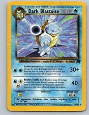 Pokemon TCG Team Rocket - Dark Blastoise 20/82 Rare HP picture