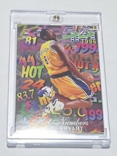 1996-97 Flair Hot Numbers Kobe Bryant Rookie Los Angeles Lakers picture