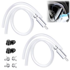 2x Brake Bleeder Hose - One Way Check Valve Tube Bleeding Tool Kit for;Car Moto picture