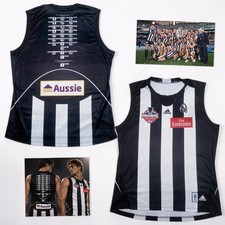 RARE 2010 Adidas Collingwood Magpie AFL Premiership Team Guernsey Jumper XL/2XL picture