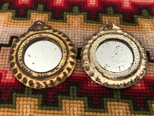 Antique German Dollhouse Erhard & Söhne Ormolu Witches Mirrors 1:12 picture