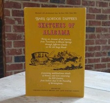 1970 SKETCHES of ALABAMA Mary Gordon Duffee TUSCALOOSA Blount JEFFERSON Co BOOK picture