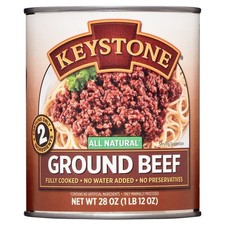 Keystone All natural Ground Beef 28 oz Can,  picture
