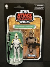 STAR WARS VINTAGE COLLECTION CLONE TROOPER COMMANDER AOTC FIGURE VC404. WOW picture