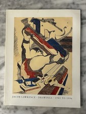 Rare Signed Jacob Lawrence catalogue  picture