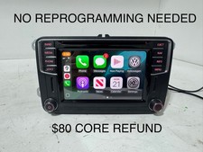 UNLOCKED 2016-2019 VW JETTA PASSAT  TIGUAN CC GPS RADIO DISPLAY OEM NAV CARPLAY picture
