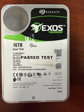 Seagate Exos X16 16TB ST16000NM001G 7200RPM Enterprise HDD*USED GREAT CONDITION* picture