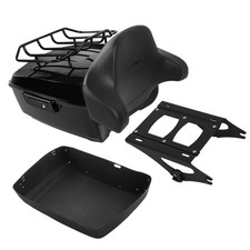 King Trunk Backrest Mount Rack Fit For Harley Tour Pack Touring Models14-25 picture
