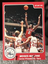 1984-85 Star - Moses Malone #201 (jc) picture