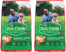Dog Chow Complete Adult with Real Chicken Dry Dog Food, 2x40-lb bundle picture