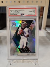 2020 Panini Mosaic - Rookies Jalen Hurts #222 Silver Prizm (RC) picture