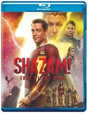Shazam Fury of the Gods Blu-ray Zachary Levi NEW picture
