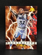 1995-96 Skybox Premium Shaquille O'Neal ELECTRIFIED #293 NM-Mint or Better 3 picture