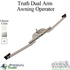 Truth 22.18.32  Dual Arm, Front Mount, Awning Operator 20-1/4