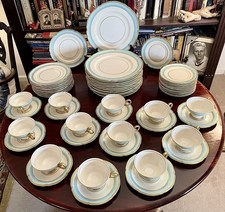Vintage Castleton China Made USA Tremont Dinnerware Set 12 1950-1962 60 Pieces picture