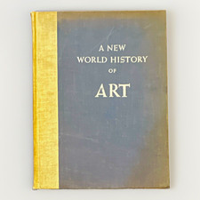 A New World History of Art Sheldon Cheney Hardcover 1956 Macmillan NO DUST JACK picture